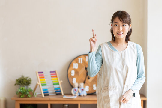 保育士のポートレート