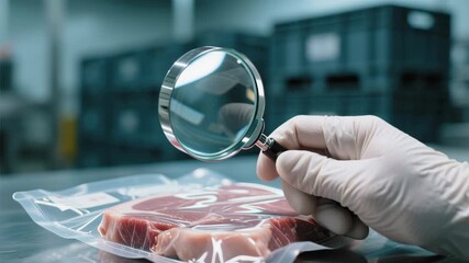 food safety in industry through HACCP standards and quality control measures guarantees certification and highest quality of meat products