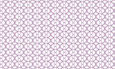 Intricate Geometric Pattern with Interlocking Shapes.