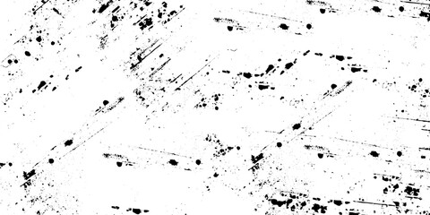 White and black ink splatter grunge dust particle and dust grain texture. grunge texture with scratches and cracks paint wall texture. dust overlay distress grain with scratch grunge urban background.