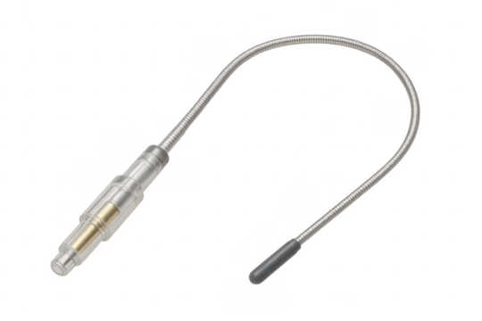 Flexible magnetic pickup tool with gooseneck isolated