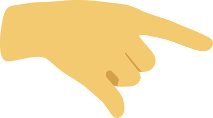 Shaka hand gesture vector icon isolated on white background