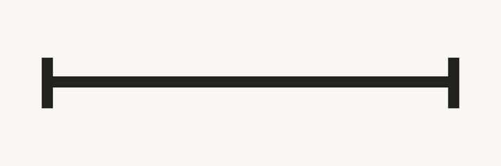 Black divider, line graphic vector © Rawpixel.com