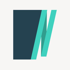 Abstract green business design logo element vector