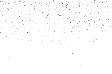 Subtle grey dots digital noise overlay texture on a minimalist background isolated on white background