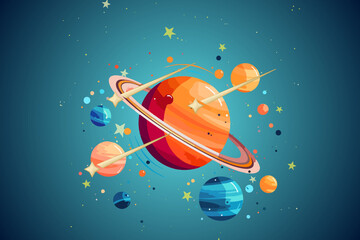 Collection of Unique Space Planets