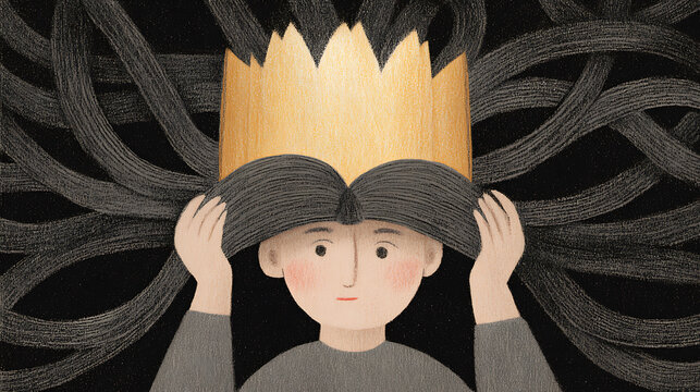 Eerie shadow monster looming over sleeping figure, creating suspenseful horror movie scene perfect for Halloween and thriller themes evoking fear