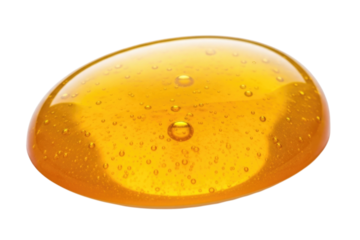 Golden honey drop transparent background cutout png