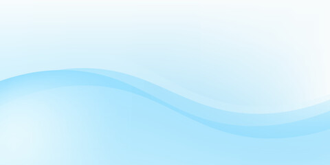 Abstract white wavy glowing lines on a blue background. Futuristic digital high-technology pattern. Health Care concept.eps10