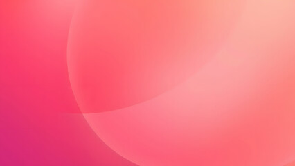Obraz premium Abstract background with soft pink and coral gradient circles