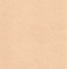 Square background of scanned beige cardboard texture.