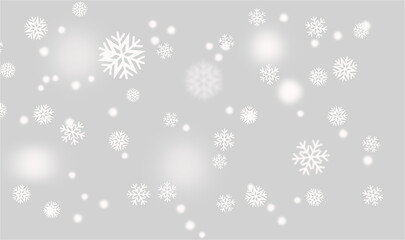 Fototapeta premium abstract background with snowflakes