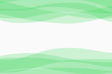 Obraz premium 緑色のウエーブ柄のタイトルバックイメージ