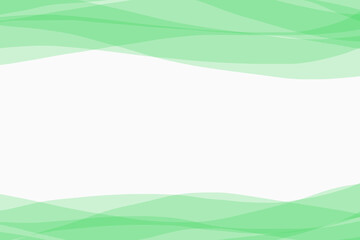 Obraz premium 緑色のウエーブ柄のタイトルバックイメージ