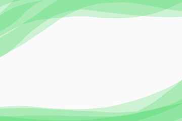 緑色のウエーブ柄のタイトルバックイメージ