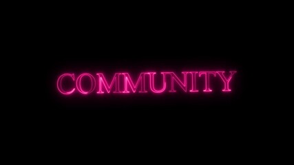 community text icon animation glowing neon color font letter word shop store banner sign template signboard clipboard business advertisement 4k video. - Powered by Adobe