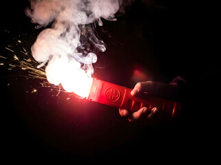 Flares are a standard international signal used around the world to signal distress.