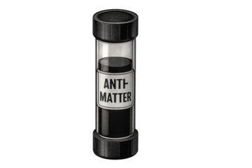 Storing anti-matter in a secure containment vial