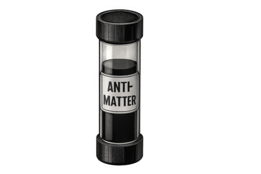 Storing anti-matter in a secure containment vial