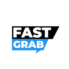 Fast grab png, quick deal badge, limited offer tag, bold modern design, ecommerce friendly asset