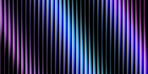 Abstract background with vertical lines in shades of blue purple and black