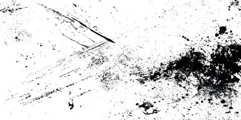 Abstract various black particles and scratched Distressed dusty overlay grunge texture featuring rugged worn surfaces with deep atmospheric details creating bold artistic impact.