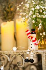 クリスマスツリーと飾り