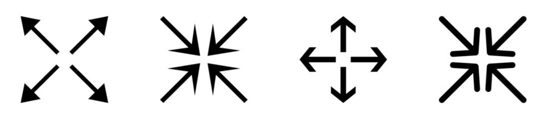 black arrow direction icon