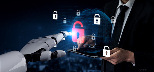 AI system identifies potential data vulnerabilities and alerts for breaches, improving proactive...