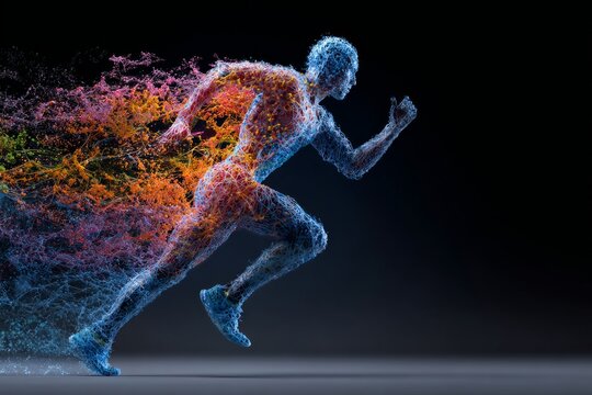 Neurotransmitter Release in Response to Exercise: Capture the increased release of neurotransmitters during physical exercise and its effect on breathing.