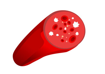 red heart shaped candle