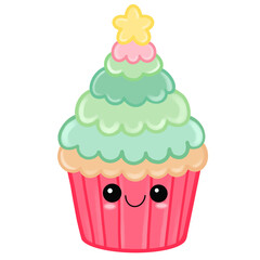 Christmas Cupcake