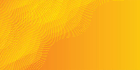 Vector right orange-yellow gradient abstract fluid wave background with halftone, modern dynamic wallpaper. Suitable for templates, sales banners, business, ads, illustration