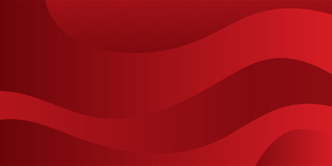 Red abstract background with dynamic shapes composition simple. illustration