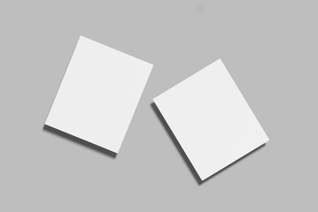 Profesional Polaroid Blank Mockup