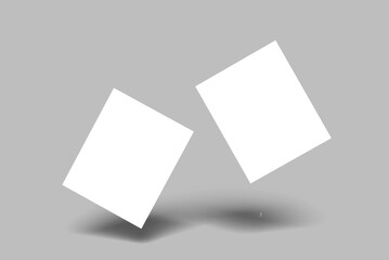 Profesional Polaroid Blank Mockup