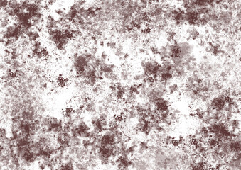 Abstract brown and white grunge background texture with distressed splatter effect and rough surface