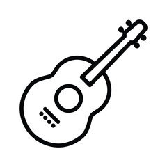 Ukulele musical instrument icon