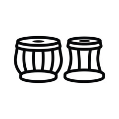 Tobla musical instrument icon