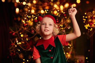 Obraz premium Magical Elf Helper