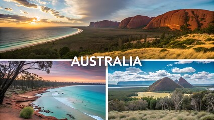 Australia nature landscape travel tourism wilderness beach coast outback desert mountains ocean wildlife adventure scenic destination outdoors photography exploration journey Australia-travel
