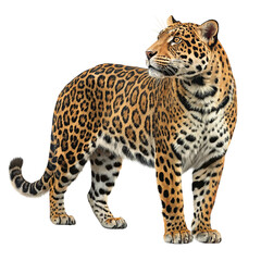 Obraz premium Ultra Realistic Jaguar Standing Proudly.