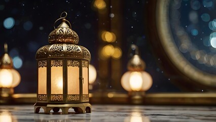 Close-Up Lantern Bokeh