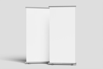 Roll up banner mockup