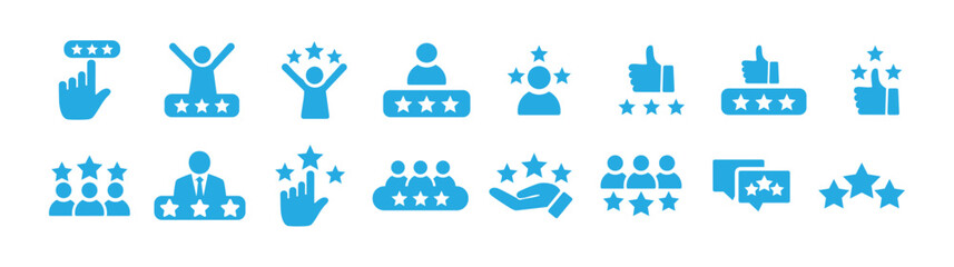 3 Star Customer experience vector icon, Rating icon. 3 star work experience symbol for review apps and websites Three star rating Customer feedback concept. Vector illustration.