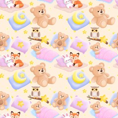 Baby Shower Sweet Dreams Seamless