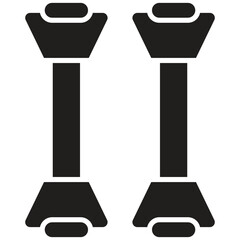 Resistance Band Vector Icon Stock Illustration