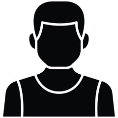 Fitness Coach Vector Icon Stock Illustration