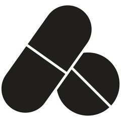 Medicine Pills Vector Icon Stock Illustration