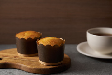 ケーキマフィン　アメリカの焼き菓子のイメージ